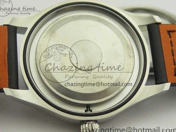 MIROTIME 0326 Efficient Mark XVIII Le Petit Prince IW327001 SS MKS 1:1 Best Edition White Dial On Leather Strap MIYOTA9015 V 7220